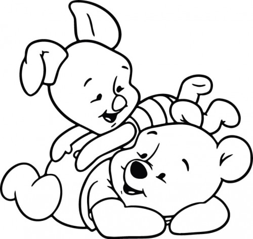 Kubuś Puchatek kolorowanki